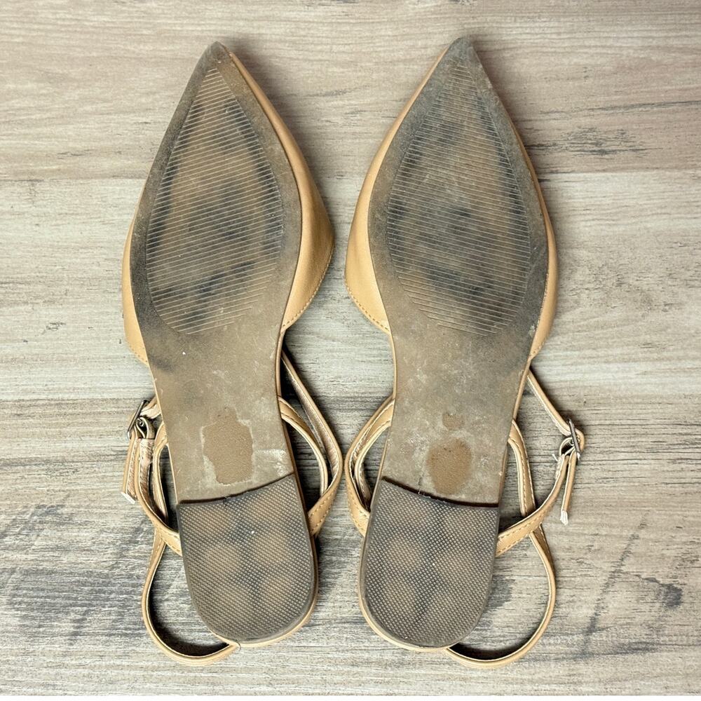Journee Collection Martine Slingback Flats Warm Shades Size 10NW - Picture 9 of 9